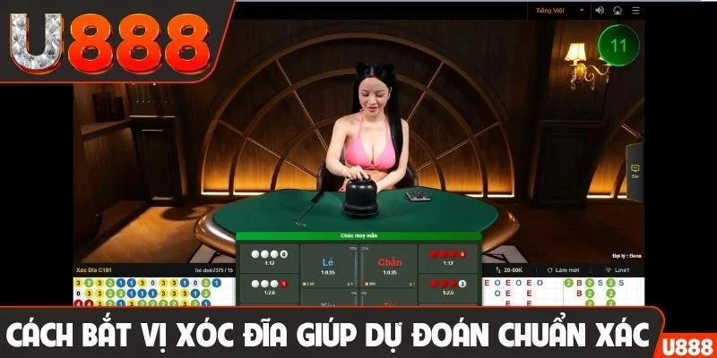 Cách bắt vị xóc đĩa giúp dự đoán chuẩn xác hơn