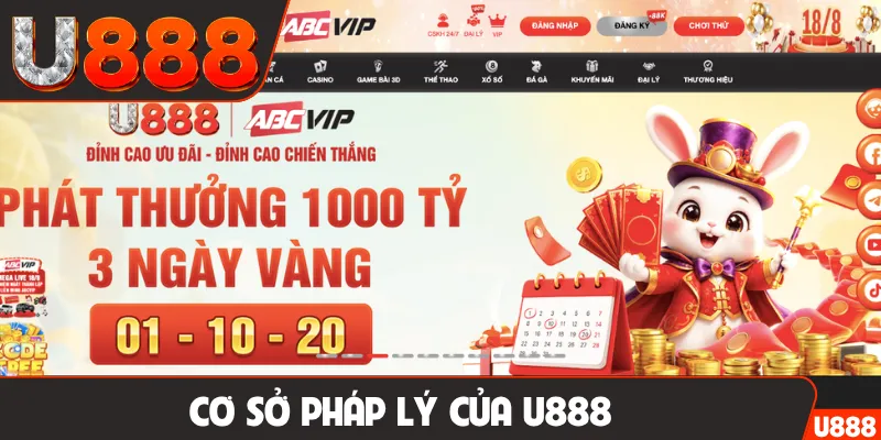 Cơ sở pháp lý của U888