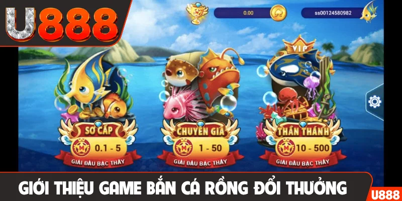 Giới thiệu chung về game bắn cá rồng đổi thưởng