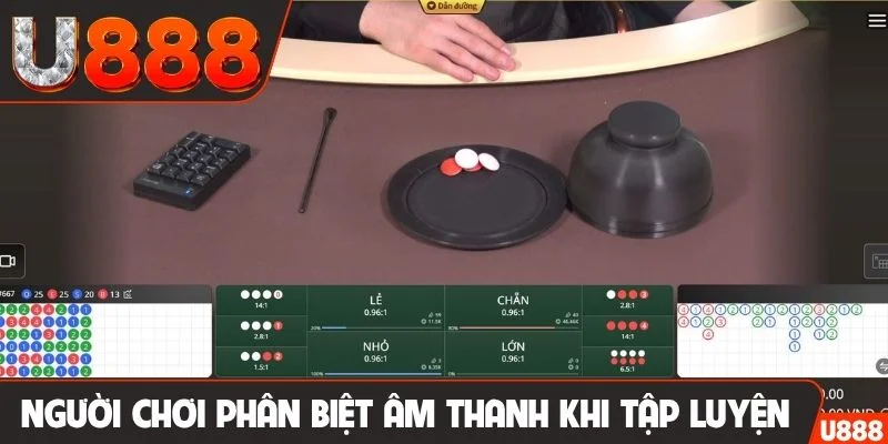 Người chơi phân biệt âm thanh khi đã tập luyện